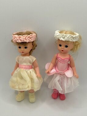 Madame Alexander Mini Dolls 2003 Ballerina Fairy Sleep Eyes 5 Inch Lot